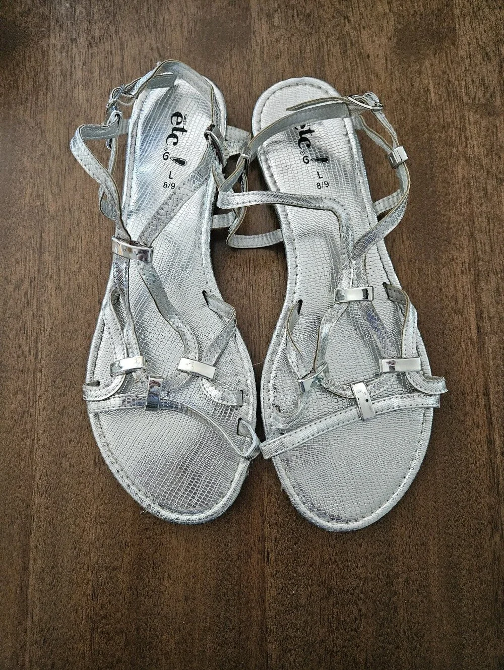Rue21 Silver Sandals